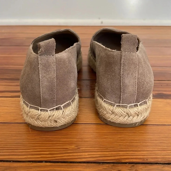 Crown Vintage Leather Casual Espadrilles in NeutralTaupe - Size 8.5 - Picture 6 of 10